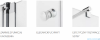 Sea Horse Fresh Line Chrom kabina kwadratowa 90x90x195 cm przejrzyste BKP259T